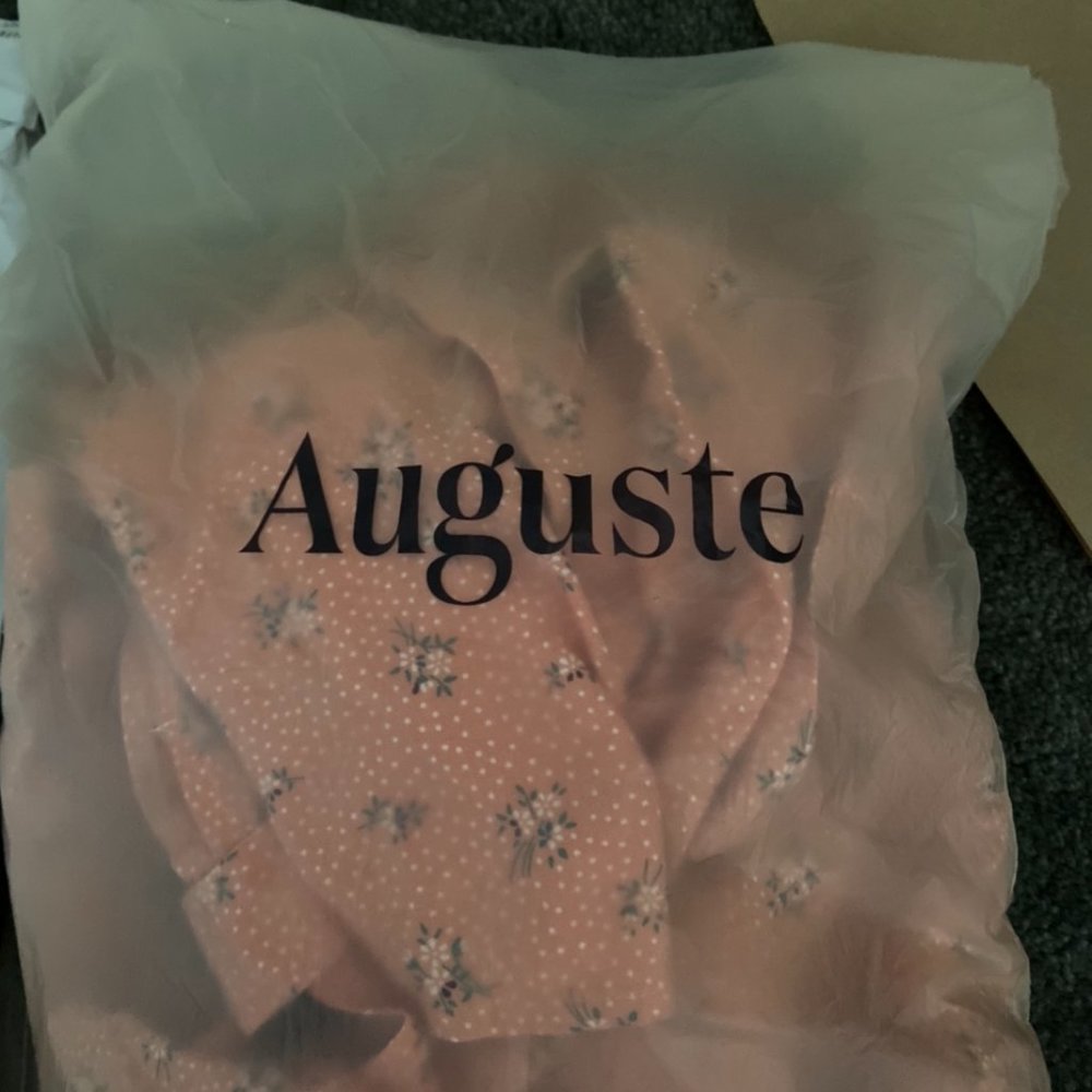 AUGUSTE THE LABEL Jasmine Floral Tie Back Midi Dress - Picture 14 of 14